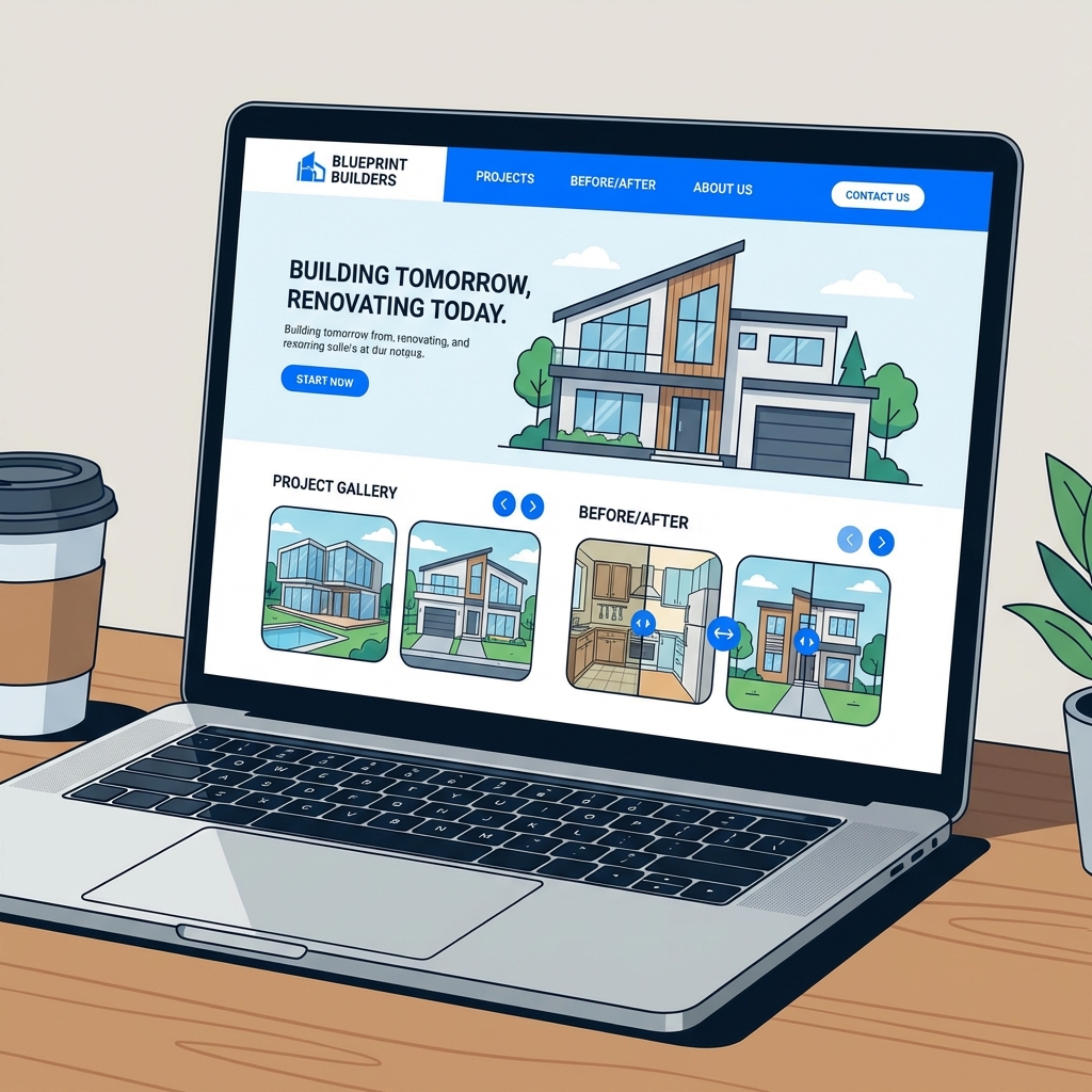 Construction website design